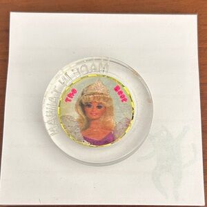 Vintage Barbie Pog Slammer